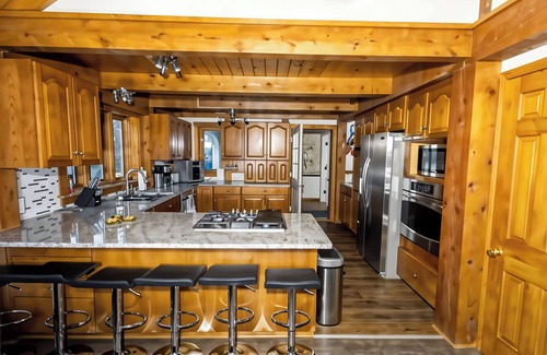 Lyme Center House | 4BR Retreat w/Hot Tub, Fire Pit, Basketball Court, Hammock, Patio, Near lake