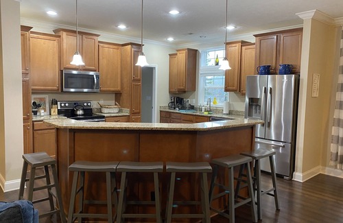Littleton House | 4th of July week available! Amazing Waterfront home w/Hot Tub in Quiet Cove.