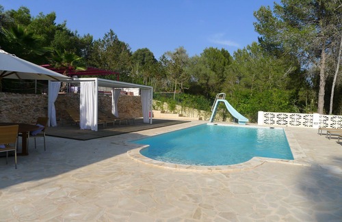 Sant Antoni de Portmany Villa | 5 bed luxury villa with pool, BBQ and stunning views of Ibiza countryside