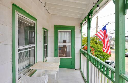 Ocean Grove Apartment | 5 Blocks to Beach Apt with Balcony in Ocean Grove!