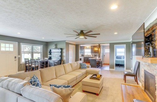 Port Clinton House | 5 Mi to Lake: Port Clinton Home w/Gazebo & Grill!