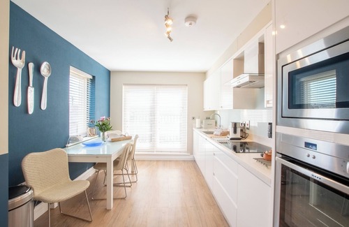 Seahouses Apartment | 5 star Tourist Board rating alongside award winning Bamburgh beach.