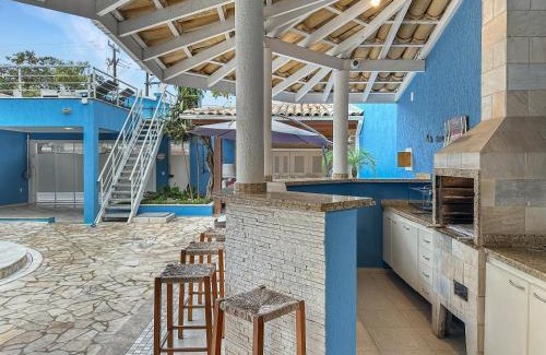 Loteamento Joao Batista Juliao House | 50m da Praia Piscina Churrasqueira 8 Suites AC