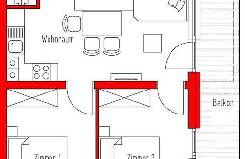 Aschau Im Zillertal Apartment | 55 m² Apartment ∙ 2 bedrooms ∙ 5 guests