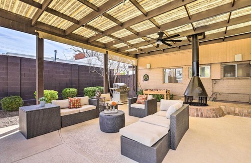 Camelback East House | 7 Mi to Downtown Phoenix Home with Pool and Foosball!