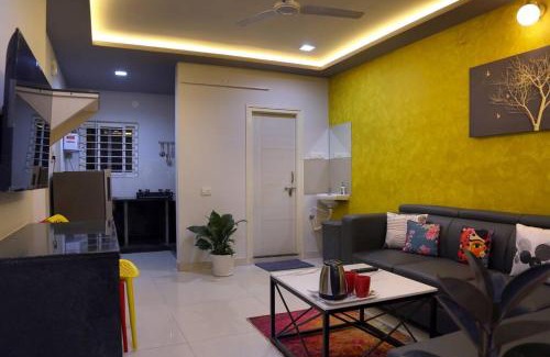 HITEC City Apartment | 7 MidTown-1BHK, Near AIG Hospital, Hitech City