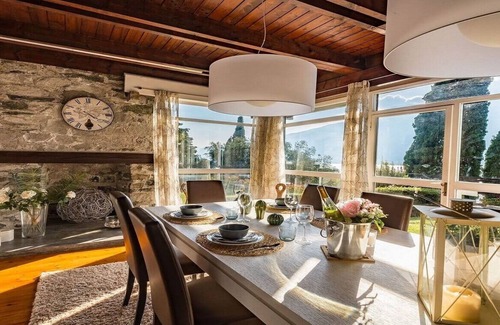 Olgiasca Villa | 750m2 front lake Dream luxury Villa with unforgettable lake and mountain view