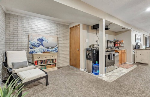 Brookline Station Condo | 7809 Hunters Moon Ln · Moon River Smart-Suite, near Interstate 44/airport
