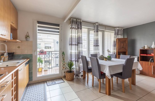 Chatillon Apartment | 80 m² Apartment ∙ 3 bedrooms ∙ 6 guests