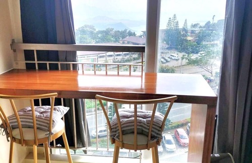 Tagaytay Apartment | 838 Wind Residences Lake and Taal Volcano view
