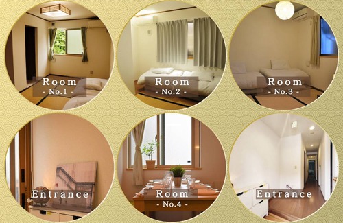 Tennoji House | 90 m² House ∙ 4 bedrooms ∙ 9 guests