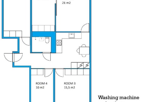 Itainen District Resort | 90 m² Private room ∙ 1 bedroom ∙ 1 guest
