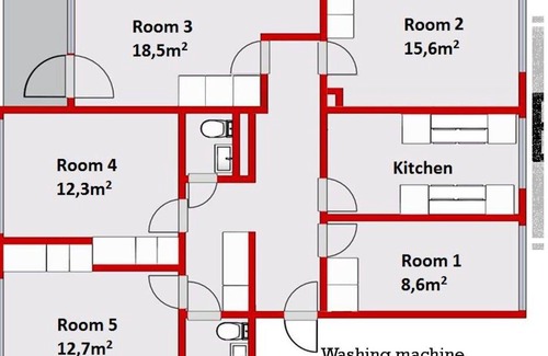 Itainen District Resort | 98 m² Private room ∙ 1 bedroom ∙ 1 guest