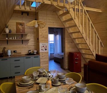 Issyk-Kul Region House | A-frame village