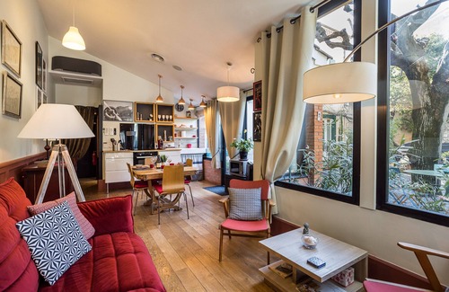 Faubourg Saint-Jacques Apartment | A haven of peace and greenery in the heart of the city
