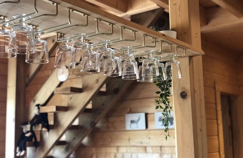 Kitasaku-gun Villa | A privately rented Finnish log house with a natural sauna.