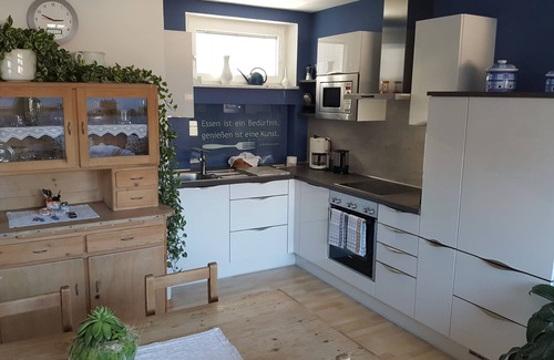 Lana Apartment | Above the rooftops of Lana - Blue apartment with terrace and sauna - viaDolceVita