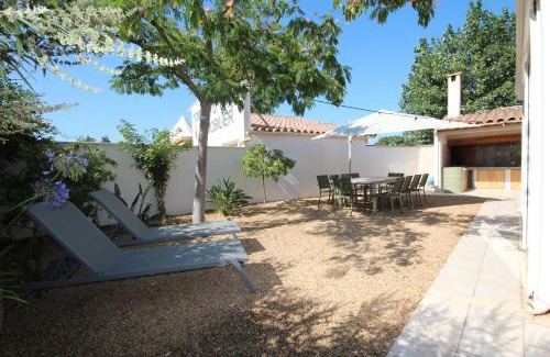 Portiragnes-Plage Villa | Adorable maison de vacances plain pied au coeur de la station et proche des plages 4 chambres, jardin, WIFI, LXDUNE1