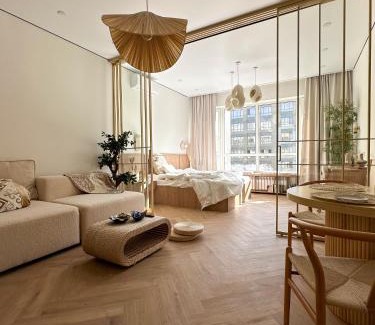 Almaty Apartment | ADT apartments - Japandi in Meridian