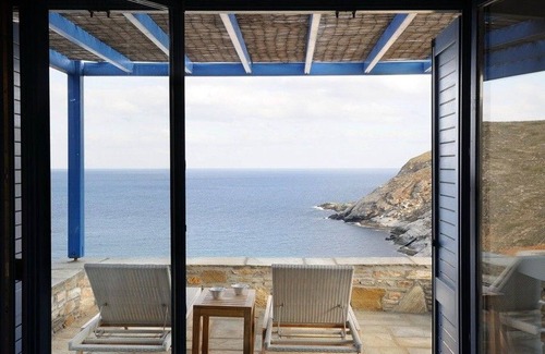 Andros Villa | Aegea Blue Cycladic Resort | Grand Blue Villa with Sea View | Zorkos