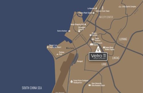 Tanjung Aru House | Aeropod Suites - Deluxe Family - by J-Residences