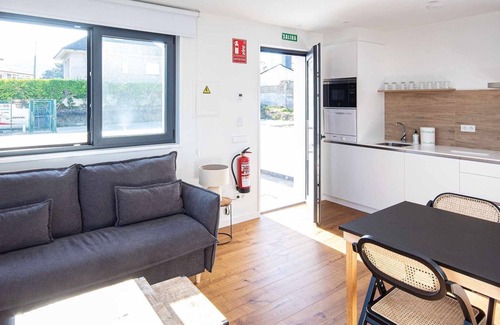Razo da Costa Apartment | AG Casa Arnados, 1st linea Playa Razo with terrace