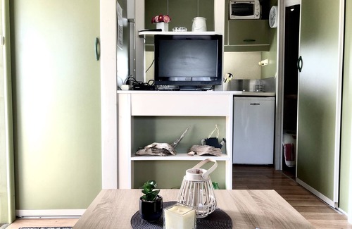 Sorbo-Ocagnano House | Air-conditioned Chalet U Caseddu, 300m from the beach, with terrace and garden.