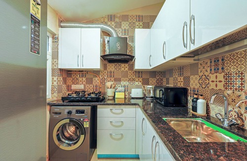 Sainagar Apartment | Alaya Stays Veera Serina 3 BHK with Pool