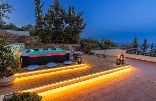 Linoperamata Apartment | Albore ImBlue, Jacuzzi Bliss in Countryside Escapes