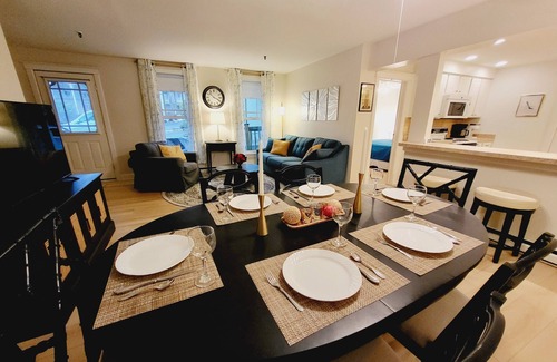 Chautauqua Condo | Aldine Bowman Suite STUNNING updated 2-bdrm w/lake views in the heart of CHQ!