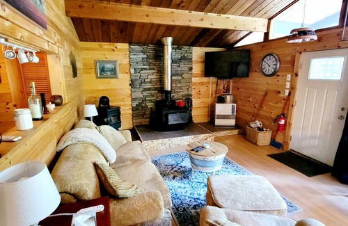 Chocorua House | All season vacation rental steps to Moores pond. Great for family sun and fun