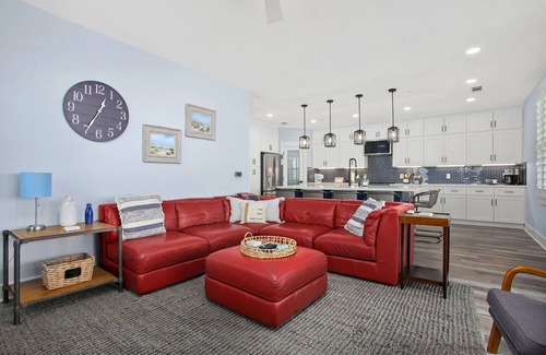 Red Fish Cove Condo | Almost Heaven-Top Floor - Ocean Front Views - Dream Kitchen