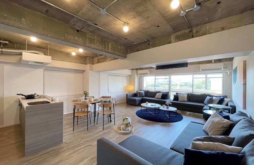 Hiroshima City Centre Apartment | Amazing Dome View ! 30 sec PeacePark,Up to 10 ppl