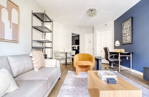 Connecticut Ave - K Street Apartment | Amazing Foggy Bottom 1BR w/Gym & W/D, near Metro & GWU, by Blueground