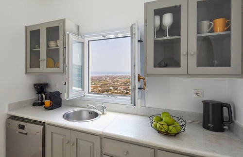 Vourvoulos Villa | Amazing Santorini Villa | Villa Buena Vista | 3 Bedrooms | Private Terrace with.