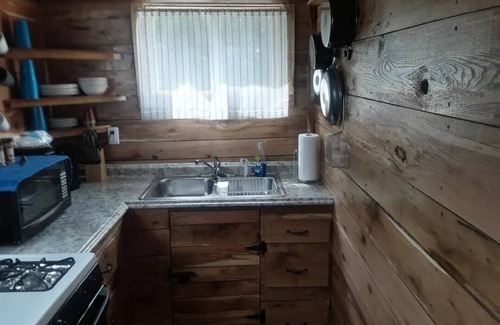 Marshall Cabin | Amish built, lofted cabin located on a working Buffalo Farm near Buffalo River