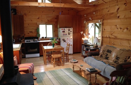 Soldiers Grove Cabin | Amish cabin on 40 acres of woods and meadow