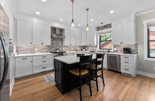 Mount Holly House | An amazing large group vacation home with with elevator and breathtaking views.