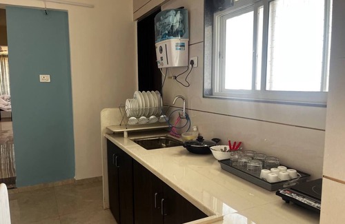 Nashik Apartment | Anahat Host-all : Cozy 2-bedroom apartment in Nashik with WiFi, AC Max 6 Pax