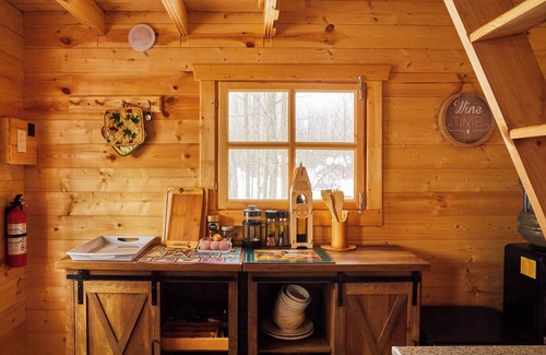 Alexandria Cabin | Anastasia’s Domain 1, Farm stay, off grid cabin in a beautiful forest!