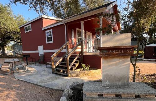 La Hacienda Estates Resort | Angelina Cabin - Hot tub, heated pool, quite & relaxing