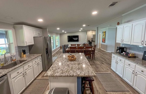 Hemphill House | Angler's Cove · Waterfront House with Amazing Views & Giant Deck