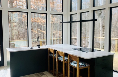 Palmyra Cabin | Anjuna River House - the hidden Scandi cabin on 12 acres in Southern Indiana!
