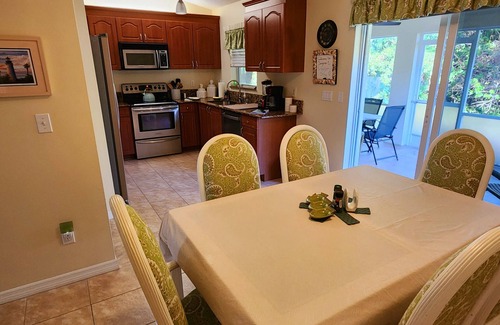 Indian River Estates House | Anytime Sunshine Getaway! Family friendly with a fresh Florida feel.