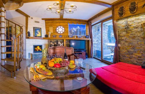 Szlachtowa Apartment | Apartament na Szczycie z Sauną i Kominkiem