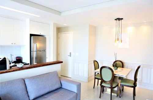 Paulinia Apartment | Apartamento 1903 no Bosque com quarto cozinha completa e vaga de garagem