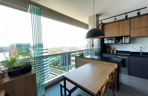 Pinheiros Apartment | Apartamento com Vista Incrível Para o pôr do sol no Melhor Bairro de São Paulo
