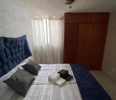 Ecatepec de Morelos Apartment | Apartamento en planta baja c estacionamiento