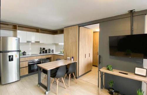 Downtown Santiago Apartment | Apartamento Santiago de Chile, Sofá cama, Lavandería