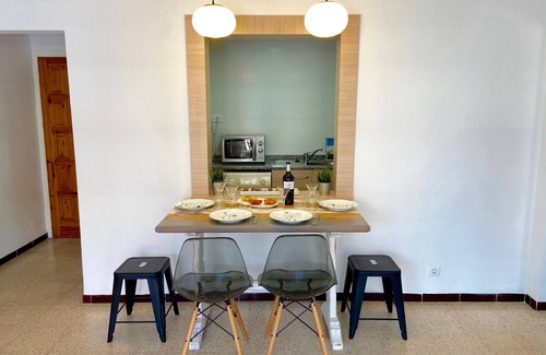 Santa Margarida Apartment | APARTAMENTOS AQUARIUM (33) PLEASANT AND COMPLETELY RENOVATED, VIEW ON THE SEA.